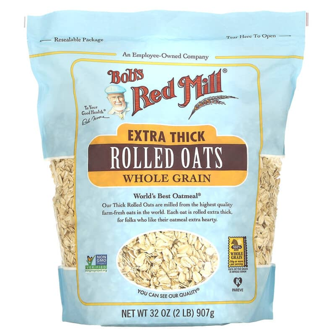 BOBS RM EXTRA THICK ROLLED OATS W/G 907GM